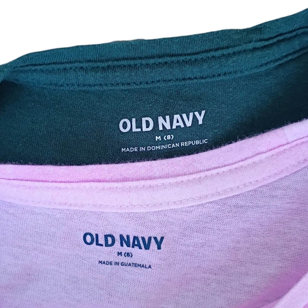 Old Navy Jeans and tees sz 8